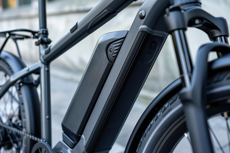 Image d'une batterie de vélo électrique
