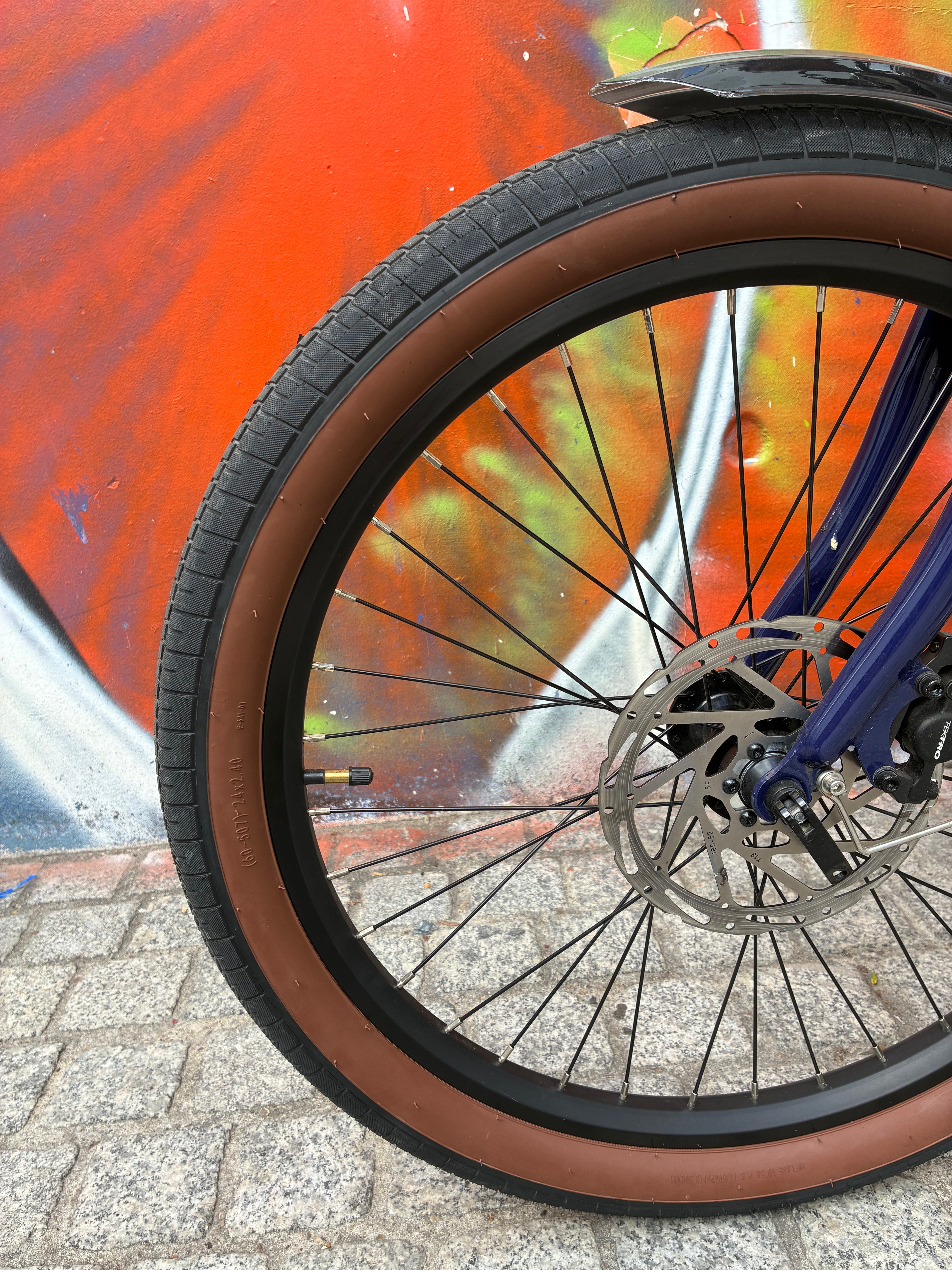 Roue et frein à disque du Nébula